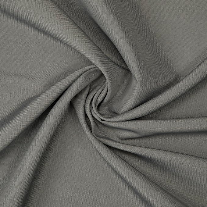 Gee Di Moda Rectangle Tablecloth - 90 x 132 Inch Charcoal Table Cloth for 6 Foot Tables with Floor-Length Drop - Heavy Duty Washable Fabric for Holiday Party, Dinner, Weddings & Baby Shower
