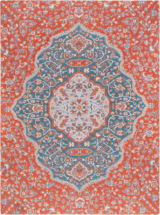 Anji Mountain Rug'd Office Chair Mat for Carpet & Hardwood Floor - Jacquard Woven Top, Anti-Slip Backing, Low Pile, Floor Protector Desk Chair Mat, Office Rugs for Rolling Chairs (36 x 48)
