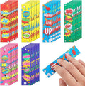 Gersoniel 36 Pcs Anxiety Sensory Stickers Strips Adhesive Textured Mental Health Calm Stickers Mindfulness Fidget Decals Stress Anxiety Relief Items for Therapy Office Desk(Hero Style)