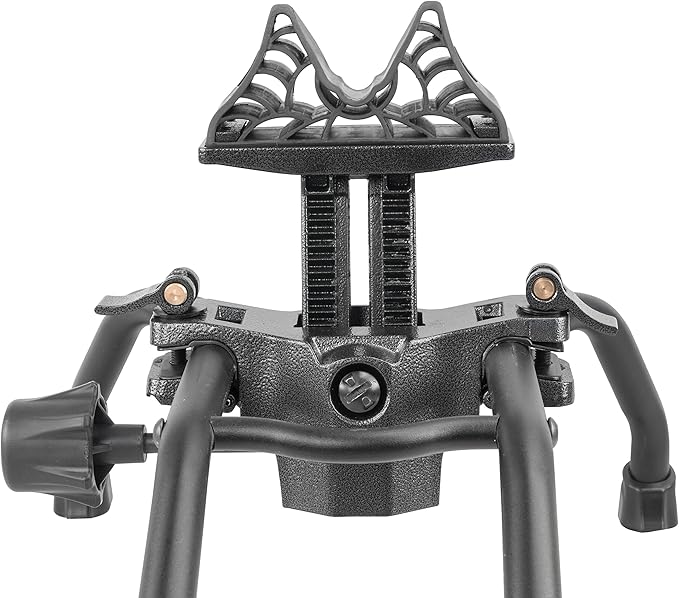 Caldwell Stinger Adjustable Ambidextrous Rifle Shooting Rest with Lightweight Design for Rifle Shooting, Stability, Sight in