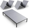 SAKSUN Bunkie Board Twin 38x75'' 2-Pack: Breathable & Moisture Resistant Boards for Bed Frame - Heavy Duty Low Profile Bed Support Board Twin Box Spring Supplement, Noise Minimizing