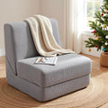 GLCS Folding Sofa Bed,Convertible Sleeper Chair,Modern Floor Futon Sofa Couch for Living Room/Dorm/Guest Use/Home Office/Apartment
