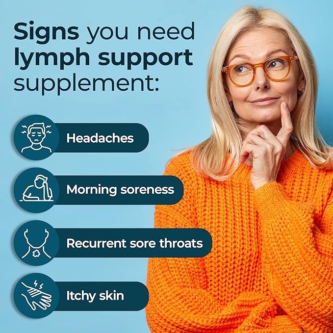 PUREHEALTH RESEARCH Lymph System Support Supplement - Lymphatic Drainage with Dandelion Extract, Cleavers, Burdock Powder Reduce Swelling and Cleanse 3 Bottles Brown 180 Count