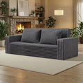 HABUTWAY Folding Sofa Bed, 2 in 1 Convertible Sleeper Chair with 2 Pillows, Portable Fold Out Chair Bed with Armrest, Comfy Floor Couch, Lazy Sofa for Living Room Bedroom Dorm Home Office