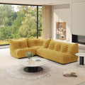 Bean Bag Chair for Adults, Fireside Chair Lazy Floor Sofa, Modern Corduroy Fabric Caterpillar Sofa Couch, Armless Foam Lounger Tatami Recliner Bean Bag Couch for Living Room Bedroom Dorm Office