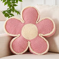 Flower Pillow Pink Flowers Shaped Cushion Decorative Daisy Pillow for Bed Couch Cute Throw Pillows