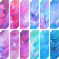 Gersoniel 36 Pcs Ink and Starry Sky Anxiety Sensory Stickers Mental Health Stickers Mindfulness Fidget Textured Strips Adhesive Tactile Calm Relief Items for Adults School Counselor Office, 12 Style