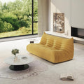 Bean Bag Chair for Adults, Fireside Chair Lazy Floor Sofa, Modern Corduroy Fabric Caterpillar Sofa Couch, Armless Foam Lounger Tatami Recliner Bean Bag Couch for Living Room Bedroom Dorm Office