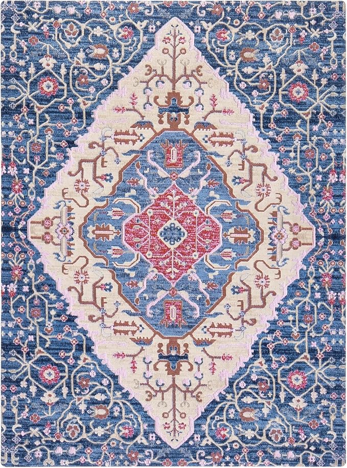 Anji Mountain Rug’d Office Chair Mat for Carpet & Hardwood Floor – Jacquard Woven Top, Anti-Slip Backing, Low Pile, Floor Protector Desk Chair Mat, Office Rugs for Rolling Chairs (36 x 48)