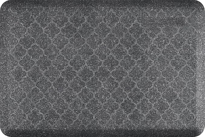 WellnessMats Trellis Collection Anti-Fatigue Floor Mat, Polyurethane – Ergonomic Support Pad for Home, Kitchen, Garage, Office Standing Desk – Water Resistant - Made in USA