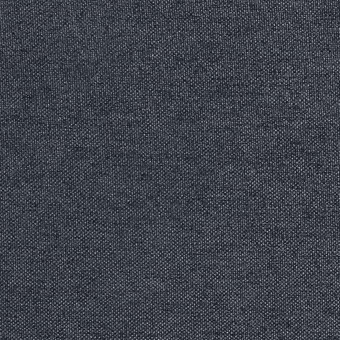 AAAAAcessories D-Shaped Chair Cushions, 2" Thick Dining Chair Pads with Ties and Removable, Machine-Washable Cover, 17" x 16", Set of 8, Charcoal Gray