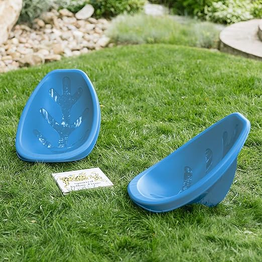 ECR4Kids Leaf Floor Seat, Rocker Chair, Peacock Blue, 6-Piece