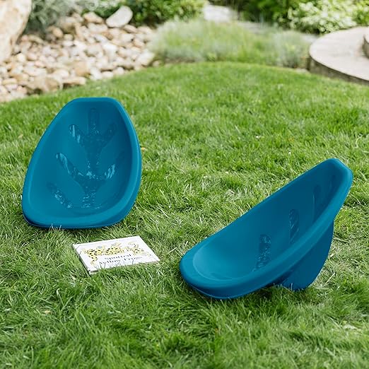 ECR4Kids Leaf Floor Seat, Rocker Chair, Turquoise, 6-Piece
