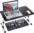 Lap Desk for Laptop, 8AMTECH Ajustable Laptop Table with Cooling Fan Office Desk for Lap-top, Working, Reading, Writing, Drawing and Eating in Bed Sofa Floor Couch