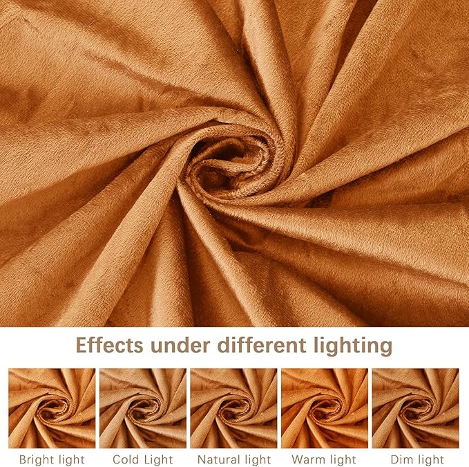 Bean Bag Chairs for Adults - Memory Foam Furniture BeanBag Chair - Kids/Teens Sofa with Soft Micro Fiber Cover - Round Fluffy Couch for Living Room Bedroom College Dorm - 3 ft, Golden Brown