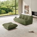 Bean Bag Chair for Adults, Fireside Chair Lazy Floor Sofa, Modern Corduroy Fabric Caterpillar Sofa Couch, Armless Foam Lounger Tatami Recliner Bean Bag Couch for Living Room Bedroom Dorm Office