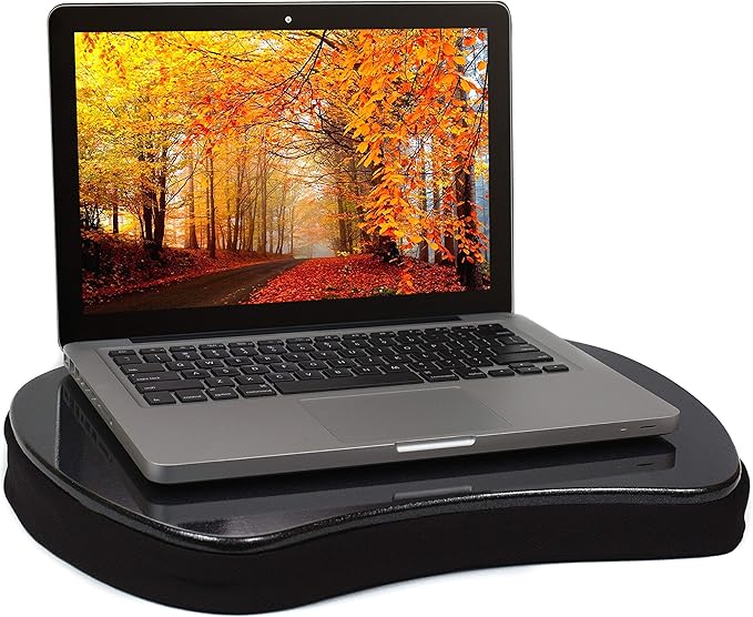 Sofia + Sam Mini Memory Foam Lap Desk Color: Black
