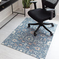 Anji Mountain Rug'd Office Chair Mat for Carpet & Hardwood Floor - Jacquard Woven Top, Anti-Slip Backing, Low Pile, Floor Protector Desk Chair Mat, Office Rugs for Rolling Chairs (40 x 54)