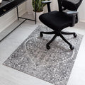 Anji Mountain Rug'd Office Chair Mat for Carpet & Hardwood Floor - Jacquard Woven Top, Anti-Slip Backing, Low Pile, Floor Protector Desk Chair Mat, Office Rugs for Rolling Chairs (36 x 48)