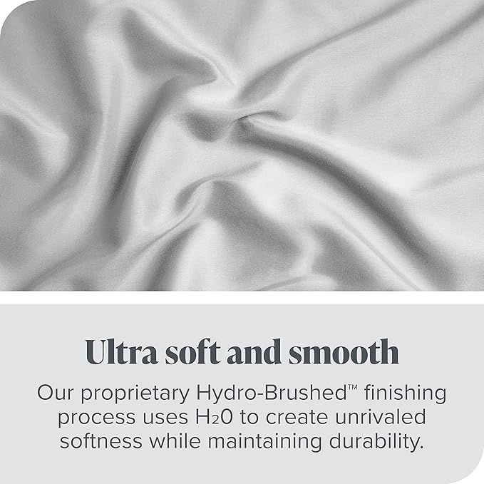 Bare Home Bed-in-A-Bag 7 Piece Comforter & Sheet Set - Full XL - Goose Down Alternative - Ultra-Soft 1800 Premium Bed Set (Full XL, Black/Black)