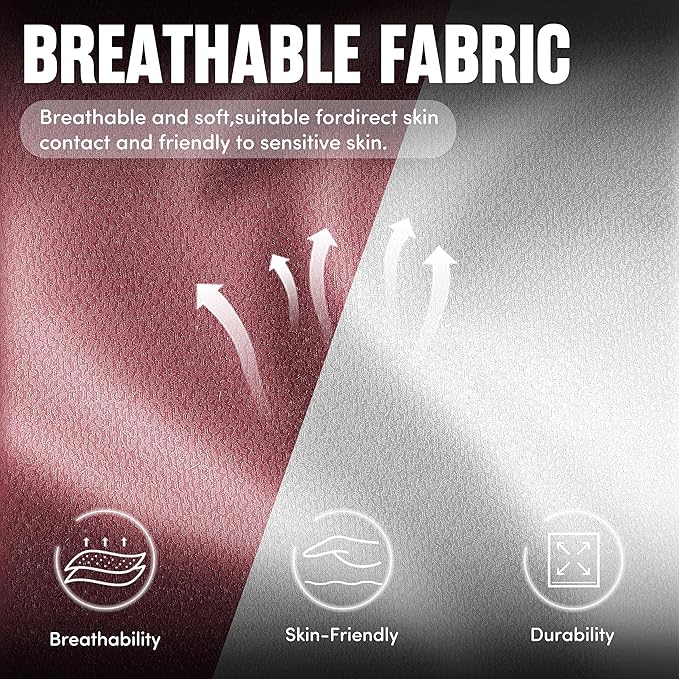 Massage Office Chair with Footrest,6-Point Vibration and Heat Executive Office Chairs,Ergonomic Desk Chair for Heavy People,500LBS Big and Tall Fabric Office Chair,Reclining Managerial Chair,Pinkwhite