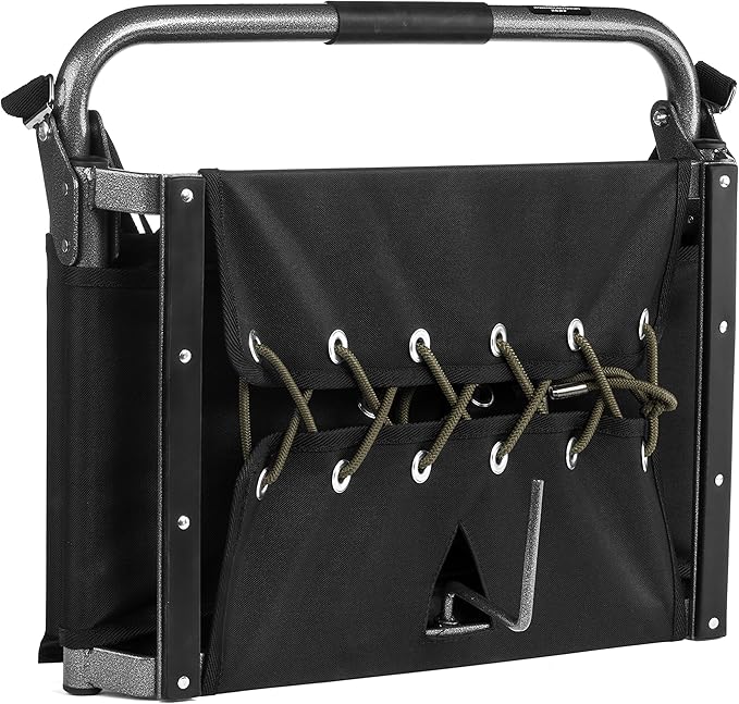 Cascade Mountain Tech Stadium Seat - Lightweight, Portable Folding Chair for Bleachers and Benches - Navy, 17"
